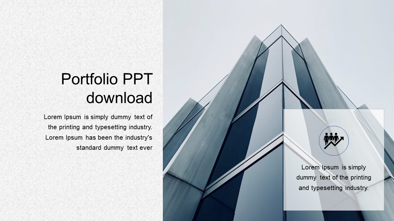 Company Profile Portfolio PPT and Google Slides 